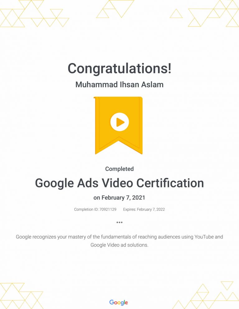 Google Ads Video Certification _ Google-1